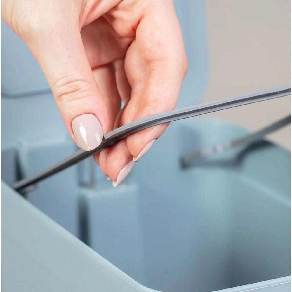 Lixeira Com Pedal Trium 20 Litros Lx4200ptf - Martiplast - 4