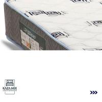 Cama Box Preto E Colchão Light Espuma D33 Casal Ortobom - 4