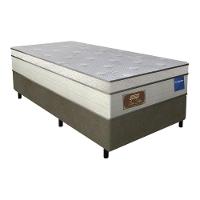 Cama Box Conjugado Solteiro Com Colchão 88x73x188 Lux Firm Gazin Cr35314 Areia-marrom - 2