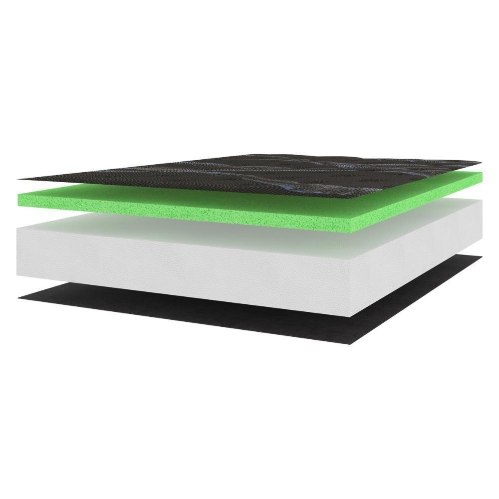 Cama Box Conjugado Casal Com Colchão 138x70x188 Soft Firme Ii Gazin Cr35320 Preto-marrom - 3