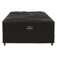 Cama Box Conjugado Casal Com Colchão 138x70x188 Soft Firme Ii Gazin Cr35320 Preto-marrom - 2