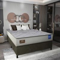 Cama Box Conjugado Casal Com Colchão 138x61x188 Magma Firm Gazin Cr35362 Bege-marrom - 1