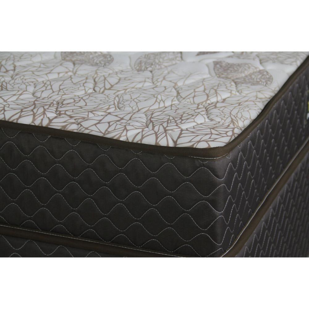 Cama Box Conjugado Queen Com Colchão 158x57x198 Sonopro Gazin Cr35337 Marrom - 4