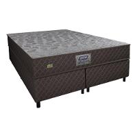Cama Box Conjugado Queen Com Colchão 158x57x198 Sonopro Gazin Cr35337 Marrom - 2