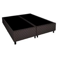 Cama Box Conjugado Queen Com Colchão 158x57x198 Sonopro Gazin Cr35337 Marrom - 3