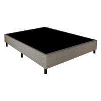 Cama Box Conjugado Casal Com Colchão 138x67x188 Safira Gazin Cr35346 Castor - 3