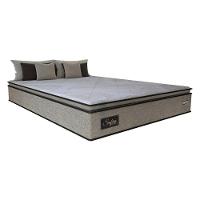 Cama Box Conjugado Casal Com Colchão 138x67x188 Safira Gazin Cr35346 Castor