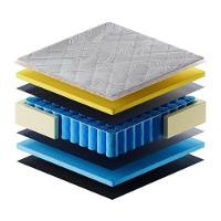 Cama Box Conjugado Casal Com Colchão 138x67x188 Safira Gazin Cr35346 Castor - 5