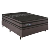 Cama Box Conjugado Casal Com Colchão 138x72x188 Sweet Dream Ii Gazin Cr35318 Grafite - 2
