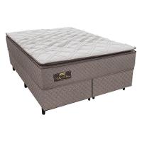 Cama Box Conjugado Queen Com Colchão 158x68x198 New Class Gazin Cr35323 Cacau - 2