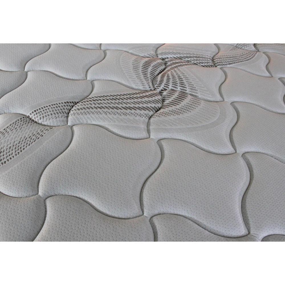 Cama Box Conjugado Casal Com Colchão 138x73x188 Sleep Gold Gazin Cr35355 Marrom-bege - 4