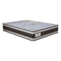 Cama Box Conjugado Casal Com Colchão 138x73x188 Sleep Gold Gazin Cr35355 Marrom-bege - 5