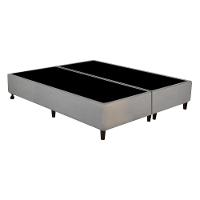 Cama Box Conjugado King Com Colchão 193x71x203 Good Like Gazin Cr35373 Bege Marrom - 3