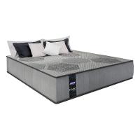 Cama Box Conjugado King Com Colchão 193x61x203 Nanofiber Gazin Cr35307 Cinza Claro - 5