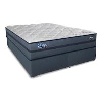 Cama Box Conjugado King Com Colchão 193x69x203 Acqua Gel Gazin Cr35345 Azul Escuro - 2