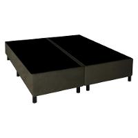 Cama Box Conjugado King Com Colchão 193x61x203 Magma Firm Gazin Cr35363 Bege Marrom - 3