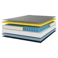 Cama Box Conjugado King Com Colchão 193x69x203 Cloud Gazin Cr35313 Grafite Preto - 5