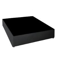 Cama Box Conjugado Casal Com Colchão 138x78x188 Royal Black Gazin Cr35299 Chumbo Escuro - 3