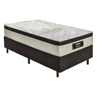 Cama Box Conjugado Solteirão Com Colchão 98x65x198 Ibiza Gazin Cr35367 Areia-marrom - 2