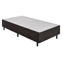 Cama Box Conjugado Solteirão Com Colchão 98x65x198 Ibiza Gazin Cr35367 Areia-marrom