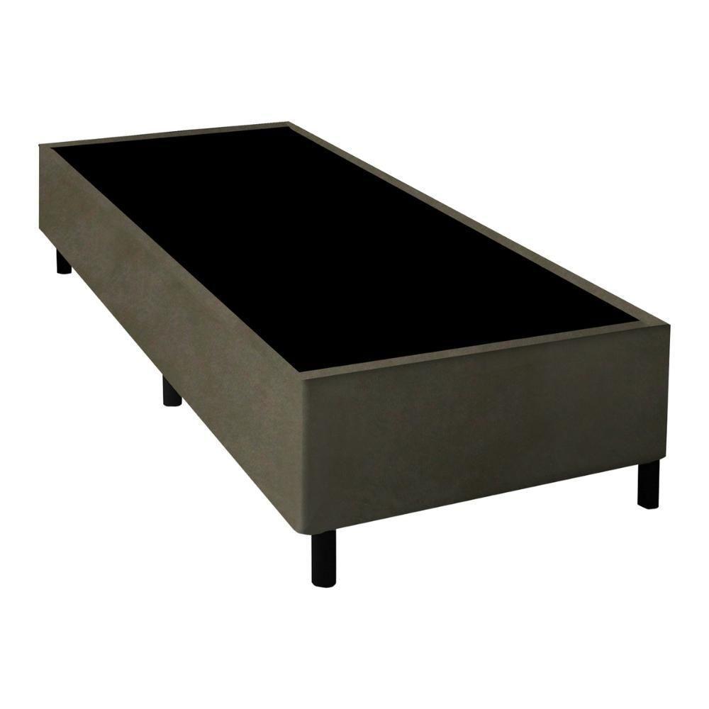 Cama Box Conjugado Solteiro Com Colchão 88x66x188 Titan Firm Gazin Cr35316 Areia-marrom - 3