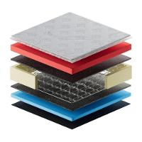 Cama Box Conjugado Solteiro Com Colchão 88x66x188 Titan Firm Gazin Cr35316 Areia-marrom - 5