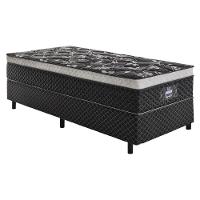 Cama Box Conjugado Solteiro Com Colchão 88x71x188 Opala Gazin Cr35330 Preto - 2