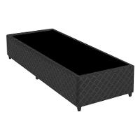 Cama Box Conjugado Solteiro Com Colchão 88x71x188 Opala Gazin Cr35330 Preto - 3