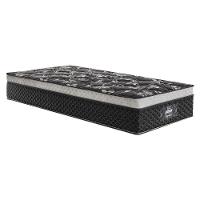 Cama Box Conjugado Solteiro Com Colchão 88x71x188 Opala Gazin Cr35330 Preto