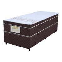 Cama Box Conjugado Solteiro Com Colchão 88x71x188 Saint Louis Gazin Cr35370 Marrom - 2