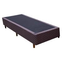 Cama Box Conjugado Solteiro Com Colchão 88x71x188 Saint Louis Gazin Cr35370 Marrom - 3