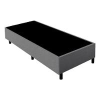 Cama Box Conjugado Solteiro Com Colchão 88x68x188 Texas Gazin Cr35324 Grafite - 3