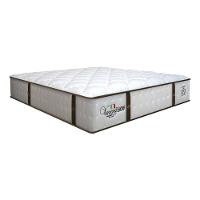 Cama Box Conjugado Queen Com Colchão 158x69x198 Veneza Ii Gazin Cr35311 Branco