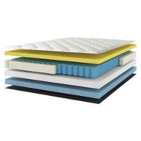 Cama Box Conjugado Queen Com Colchão 158x69x198 Veneza Ii Gazin Cr35311 Branco - 5