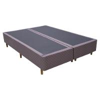 Cama Box Conjugado Queen Com Colchão 158x71x198 Saint Louis Gazin Cr35371 Marrom - 3