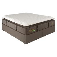 Cama Box Conjugado Queen Com Colchão 158x77x198 Lazzari Gazin Cr35298 Grafite - 2