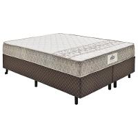 Cama Box Conjugado Queen Com Colchão 158x59x198 Macau Gazin Cr35361 Marrom - 2