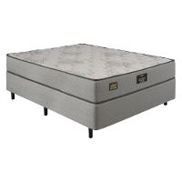 Cama Box Conjugado Casal Com Colchão 138x63x188 Sonopromax Gazin Cr35335 Cinza - 2