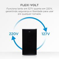 Frigobar Midea Inverter 93L MDRD142FGD303 Preto Bivolt - 7