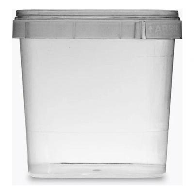 Bolo No Pote Quadrado 220ml C/1000 Unidades Plast.