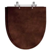 Assento Sanitário Laqueado Studio Marrom Degrade Para Louça Incepa - 1