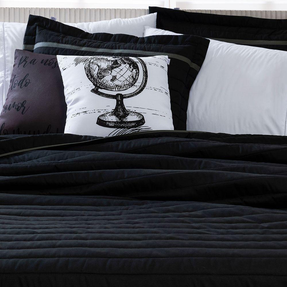 Cobre Leito Queen Inove Dupla Face 200 Fios 5 Peças - World - 2