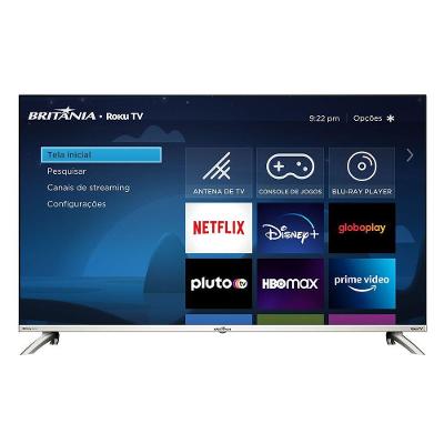 Smart TV 43” Britânia Led BTV43G7PR2CSBLF Dolby Audio Bivolt