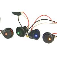 1 Botão Auxiliar Interruptor Led Verde On E Off 3 Terminais 12v