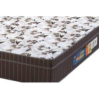 Cama Box Solteiro: Colchão Anatômico Polar D28/Ep Orthoface + Base Crc Rústico Black(88X188) - 2