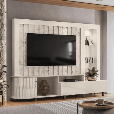 Home Theater Zolder Com Estilo Clássico Calacata-off-white