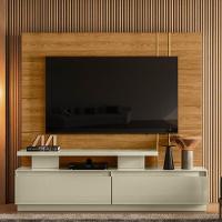 Home Theater New Minerva Com Painel Cumaru-opala - 1