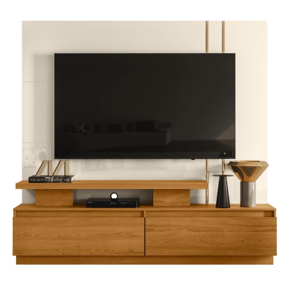 Home Theater New Apolo Com Painel Cinamomo-off-white - 3