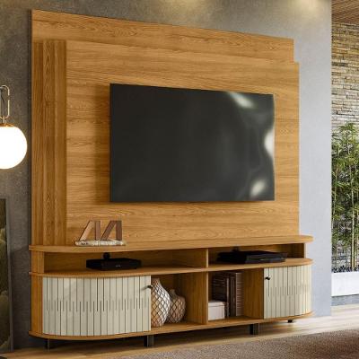 Home Theater Laguna Com Painel Cumaru-opala