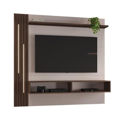 Painel Agrado Para Tv Até 65 Off White Café Jcm